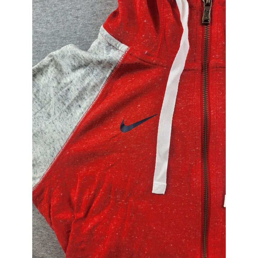 Nike Los Angeles Angels Women's Red In Pocket Gym Vintage Full-Zip‎ Hoodie Sz. M - Picture 6 of 11